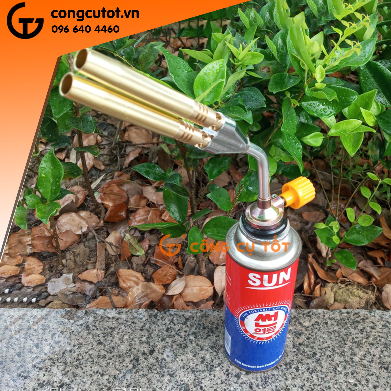 Đèn khò ga đôi Hàn Quốc Kovica KT-2108