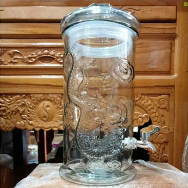 Bình thủy tinh ngâm rượυ 25 lít có vòi, không vòi