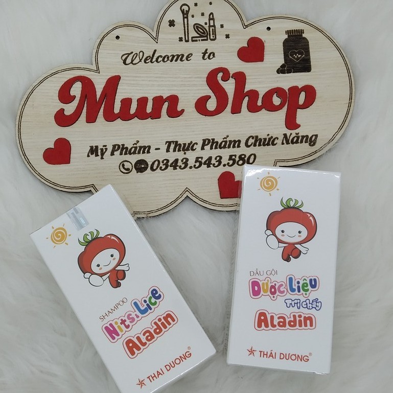 Dầu Gội Dược Liệu Aladin Nits & Lice Shampoo