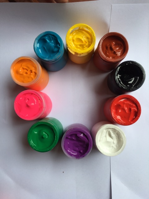Màu sơn acrylic chiết 30ml/hũ (bán lẻ)