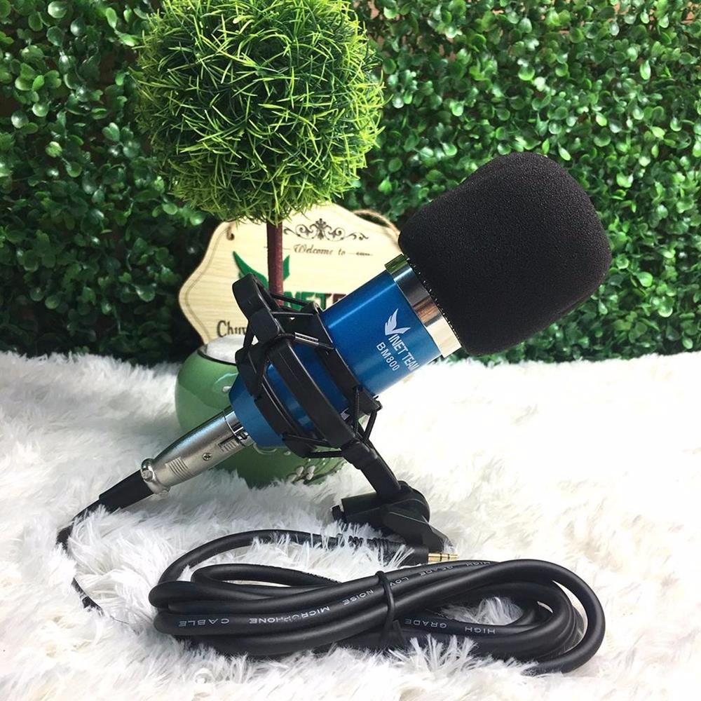 VINETTEAM BM-800 Micro Thu Âm Hát Karaoke LiveStream