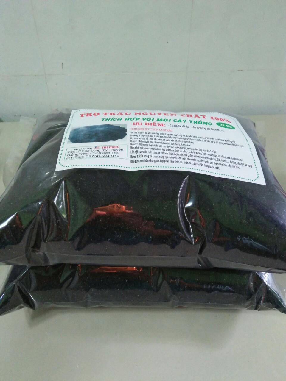 Combo 02 gói tro trấu ( mỗi gói 01kg)