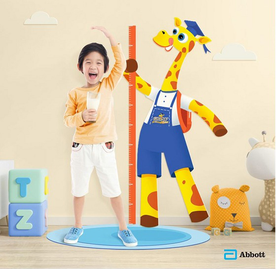 Sữa bột Abbott Grow Gold 3+ vani 900g