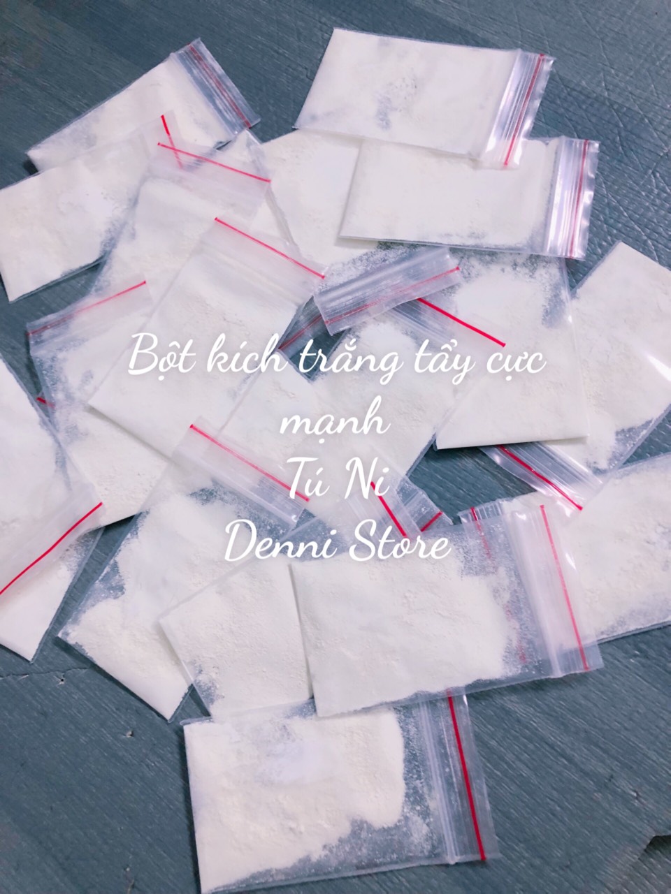Túi zip 10gr bột kích trắng cực mạnh
