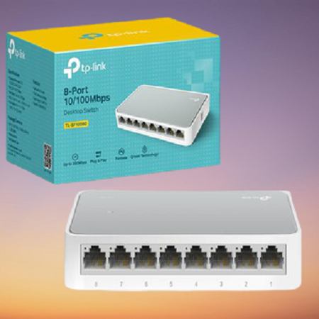 Bộ chia mạng Switch 8 port 10/100 Tplink SF1005D (8 cổng)