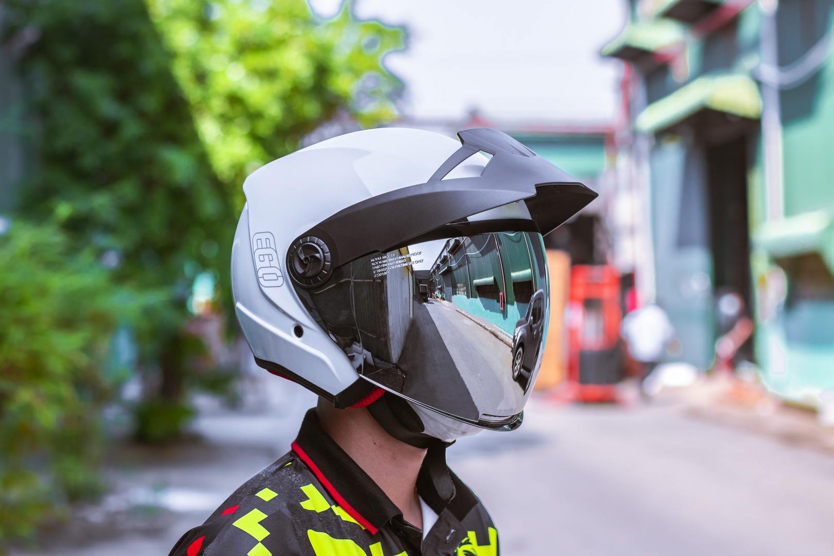Ego E-2-gara20 Beijing king sport helmet 3/4 helmet-5 years warranty