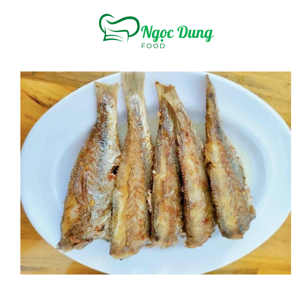 Cá đù 1 nắng lạt vừa ăn vỉ 500gr