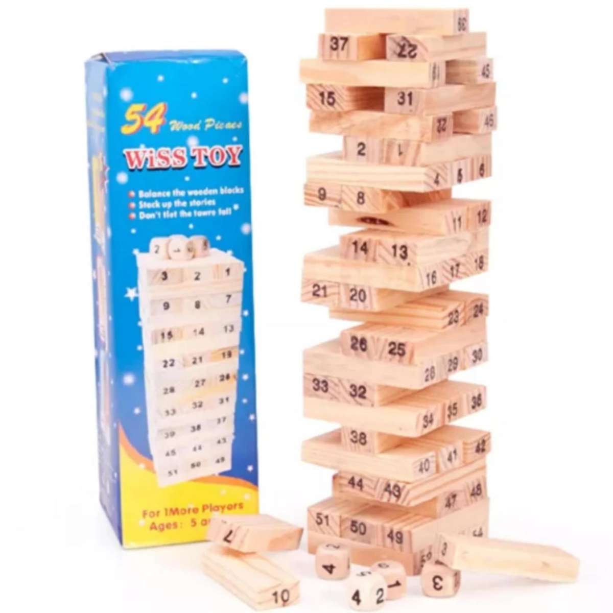 Bộ Đồ Chơi Rút Gỗ - WOOD TOYS(Có 2 loại chọn: Loại Lớn và nhỏ)