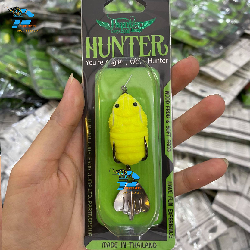 Mồi câu lure V4 hunter thái lan. siêu HOT, sốc cá.!!!
