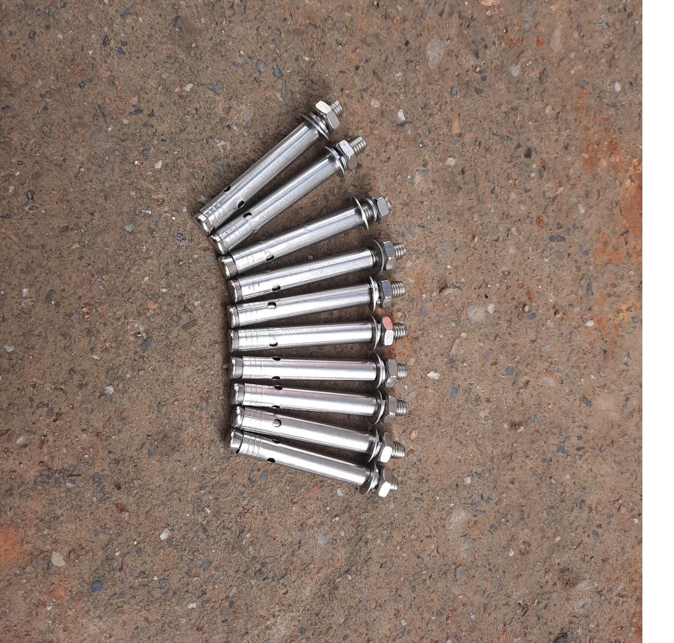Combo 10 nở inox phi 12 X 120mm