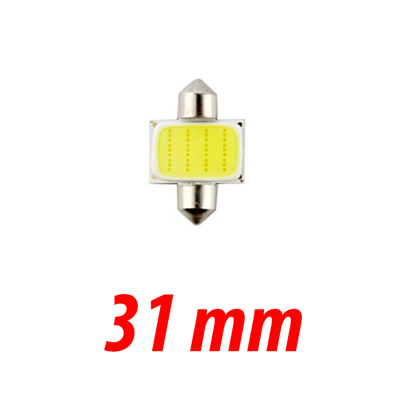 [HCM]01 bóng đèn LED trần xe ô tô 12SMD COB 3w 12v ÁNH SÁNG TRẮNG
