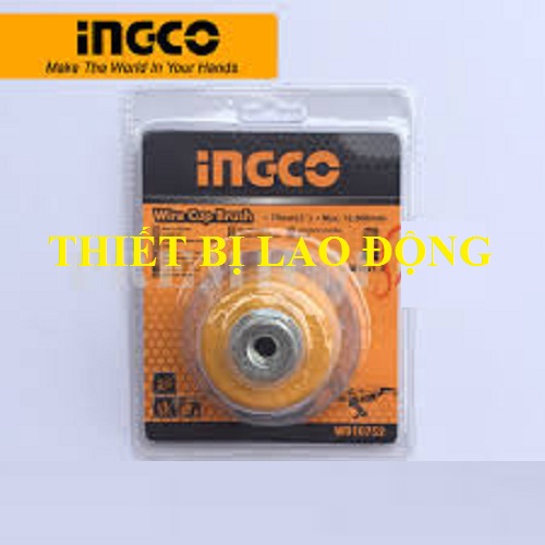 Chén cước thẳng 75mm Ingco WB10752 - WB10752