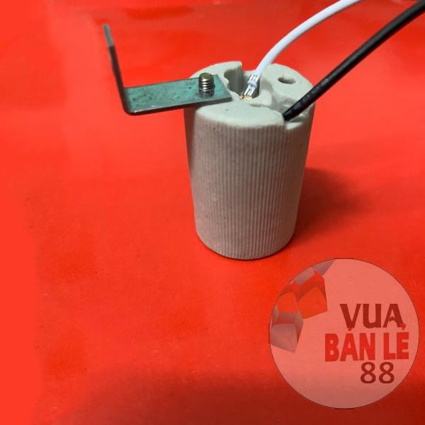Đuôi đèn xoáy sứ chống cháy E14