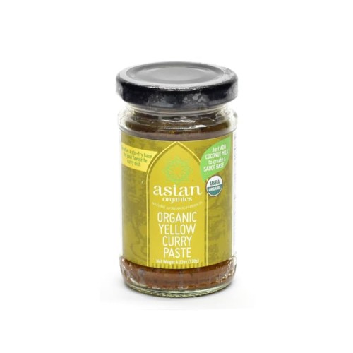 Sốt cà ri vàng hữu cơ Asian Organics 120g
