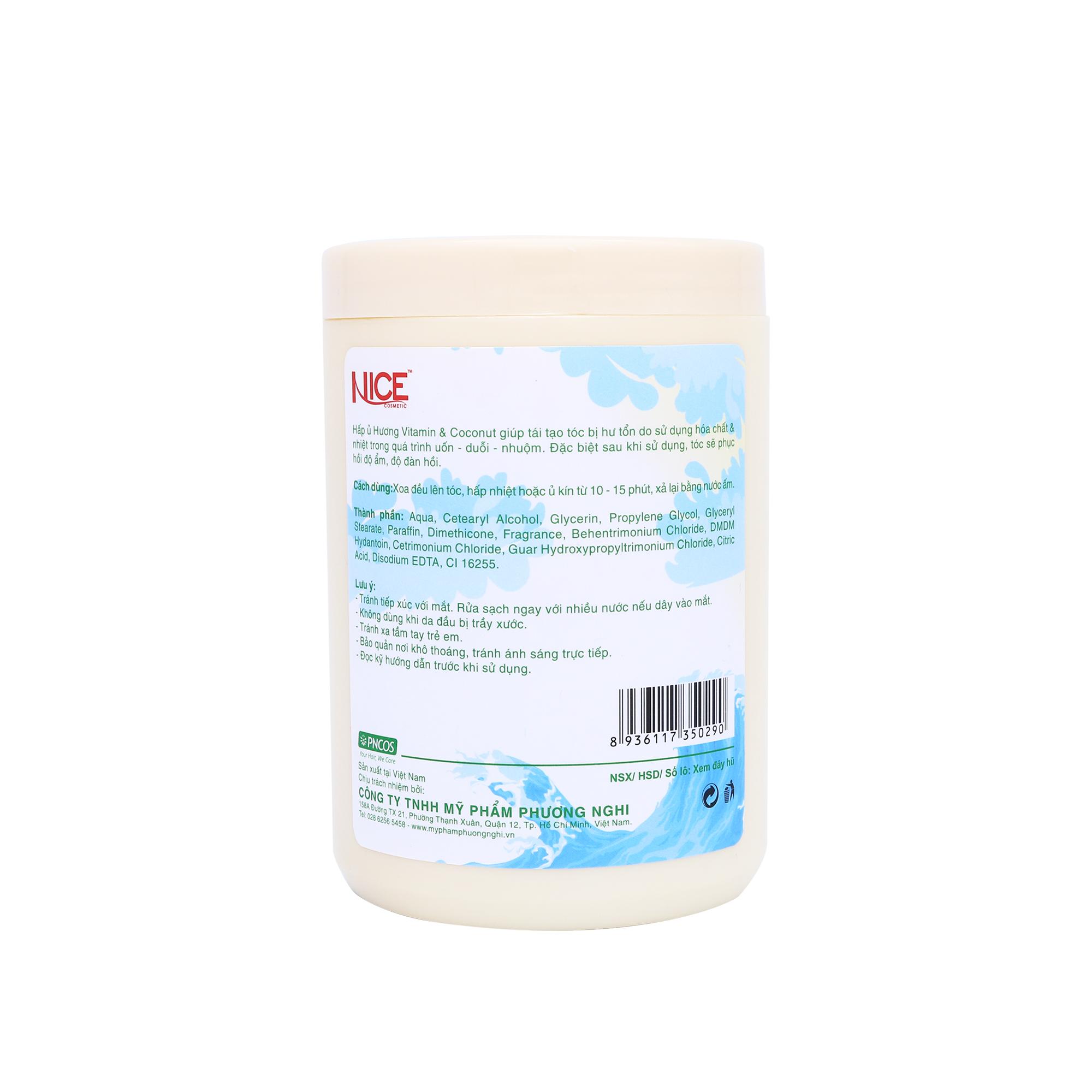 Hấp Ủ Tóc Tinh Dầu Dừa Nice 1000ml