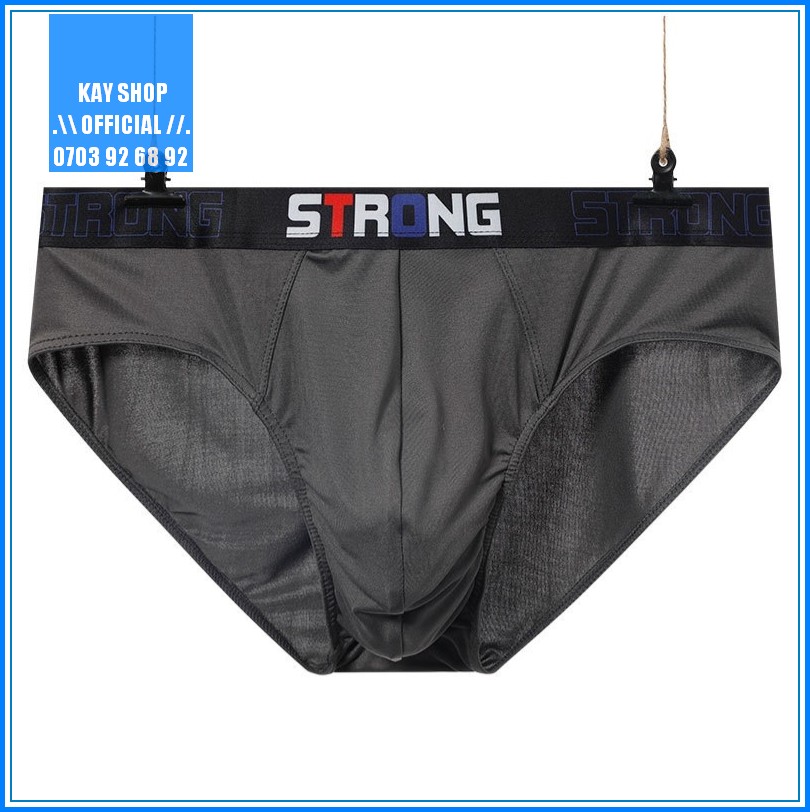 Quần lót nam sexy tam giác thun lạnh STRONG tôn mông căng