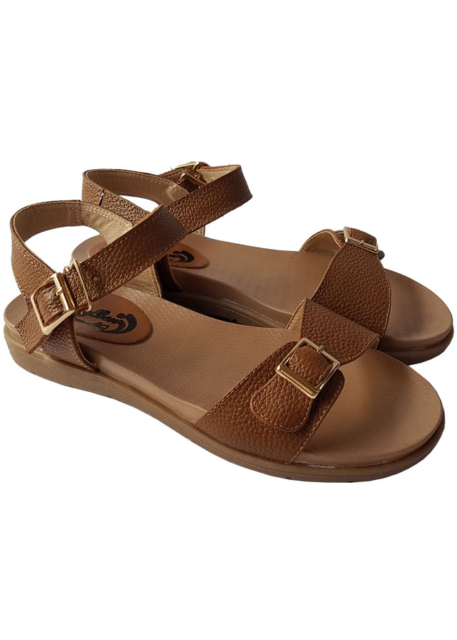 Giày Sandal Nữ BIGGBEN Da Bò Thật SDNB42