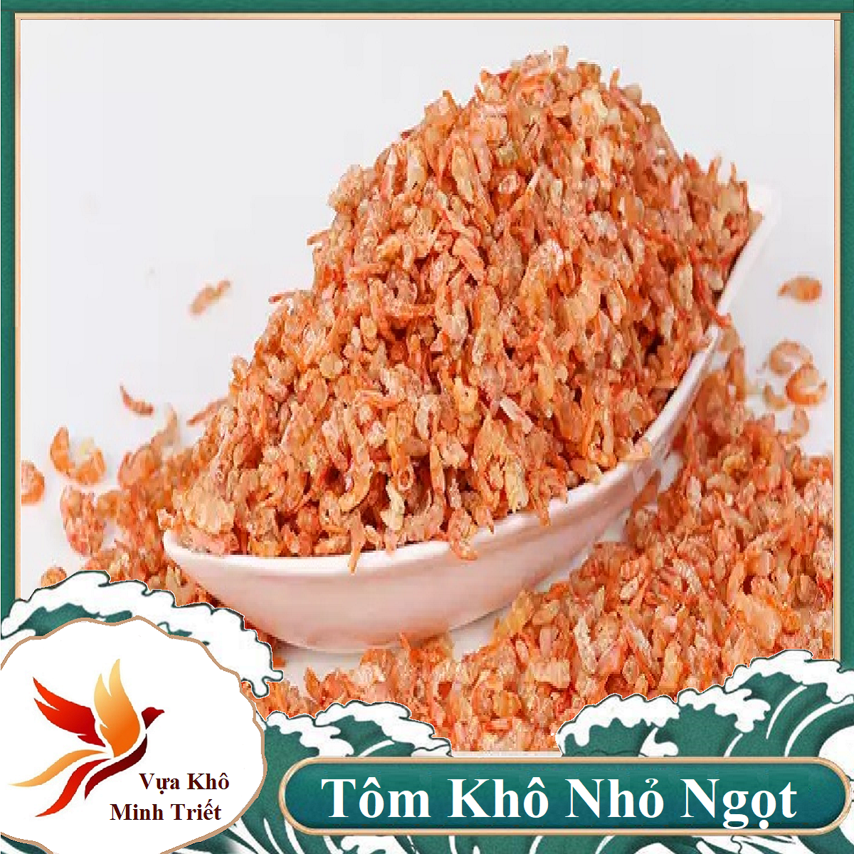 Tôm khô nhỏ, Tôm biển khô- Tôm khô nhỏ nấu canh 500GR  TÔM KHÔ LOẠI Chuyên dùng Nấu  nước lèo Bún Bò-VỰA KHÔ MINH TRIẾT