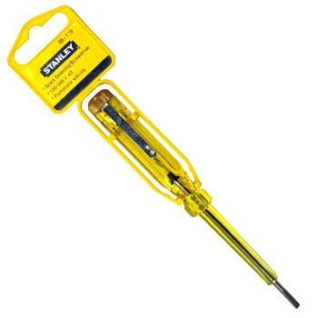 Bút thử điện 150mm, (100-500V) Stanley  66-119