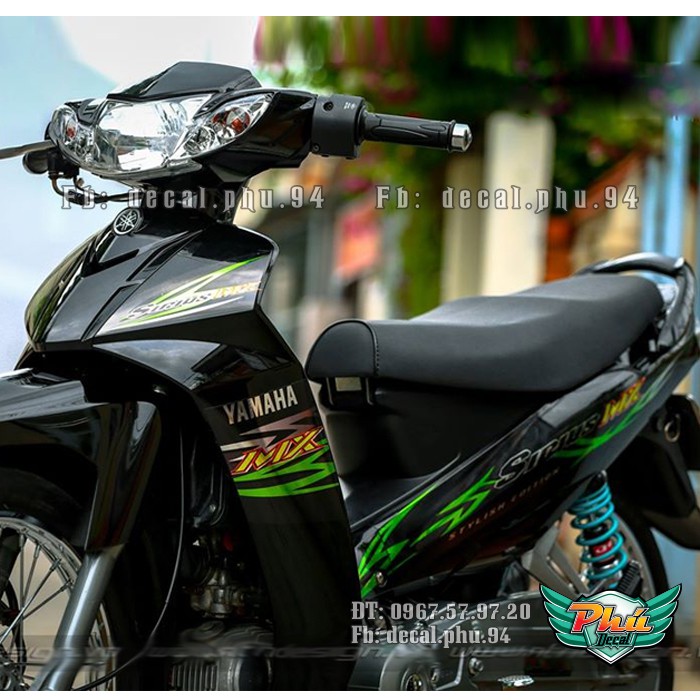 Tem rời Sirius Mx đen chỉ xanh (p)|mẫu mã đa dạng|chi tiết sắc nét|nhận làm Tem rời theo yêu cầu, cam kết hàng đúng với hình mô tả