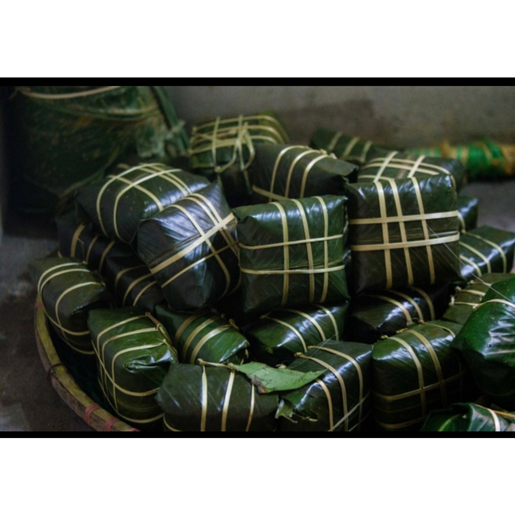 3 cái bánh chưng mặn Bình định (mỗi cái 400 gram có hút chân không)