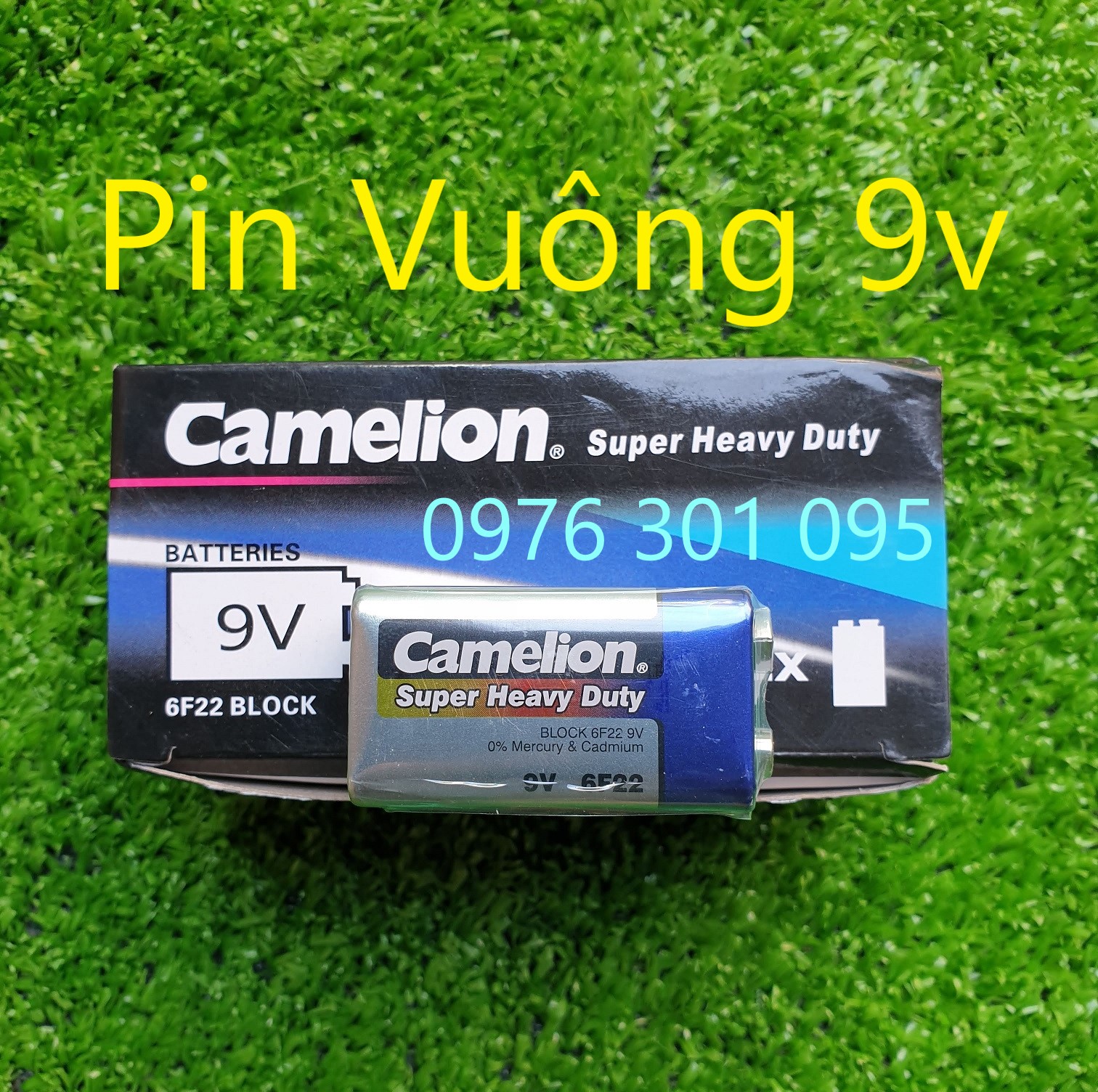 COMBO 3 Pin [CAMELION] Pin AA, AAA, Vuông 9V Thông Dụng