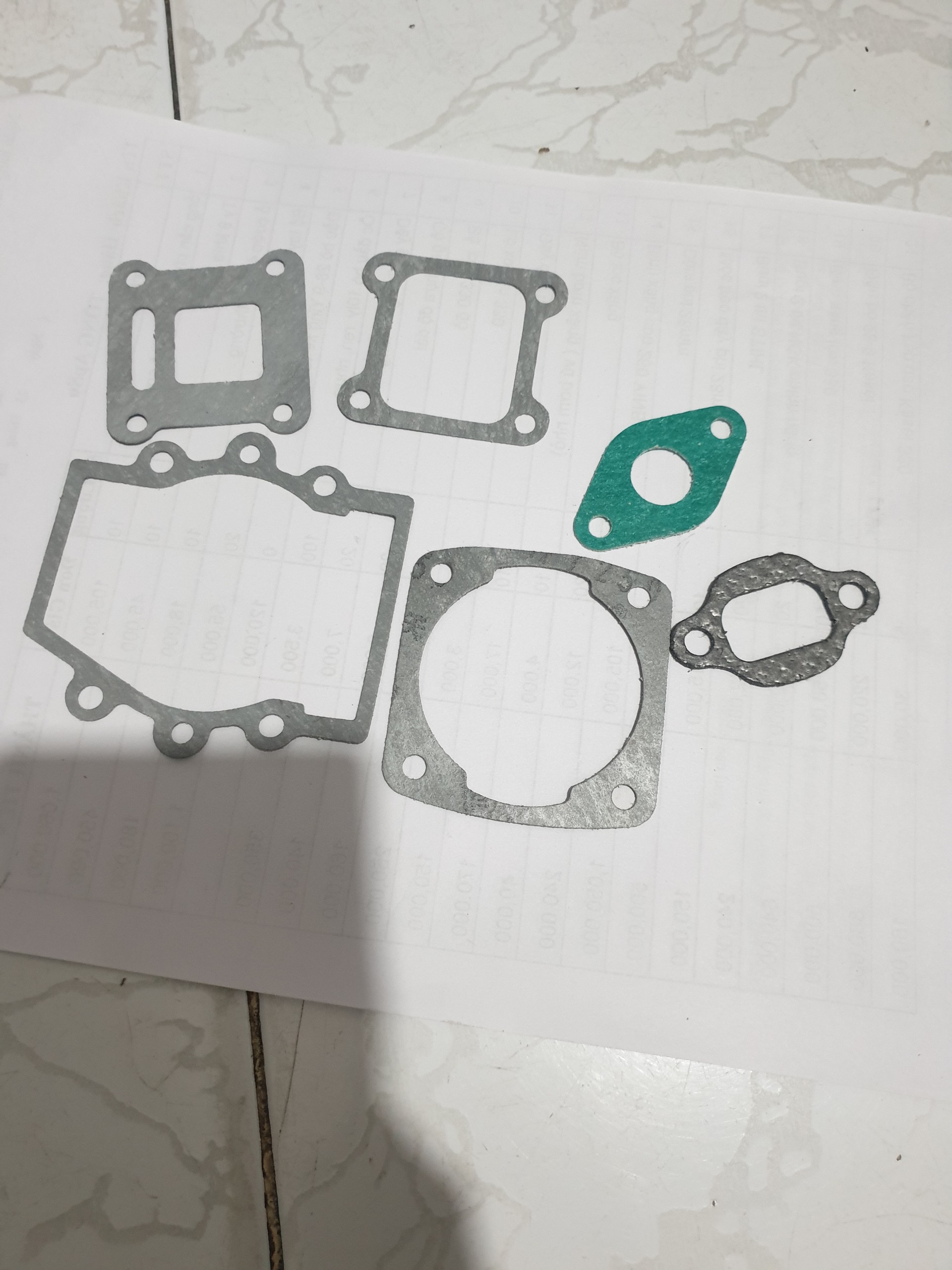 BỘ RON ( ZOĂNG) MÁY CẮT CỎ 2 THÌ 411 (2 CÁI)