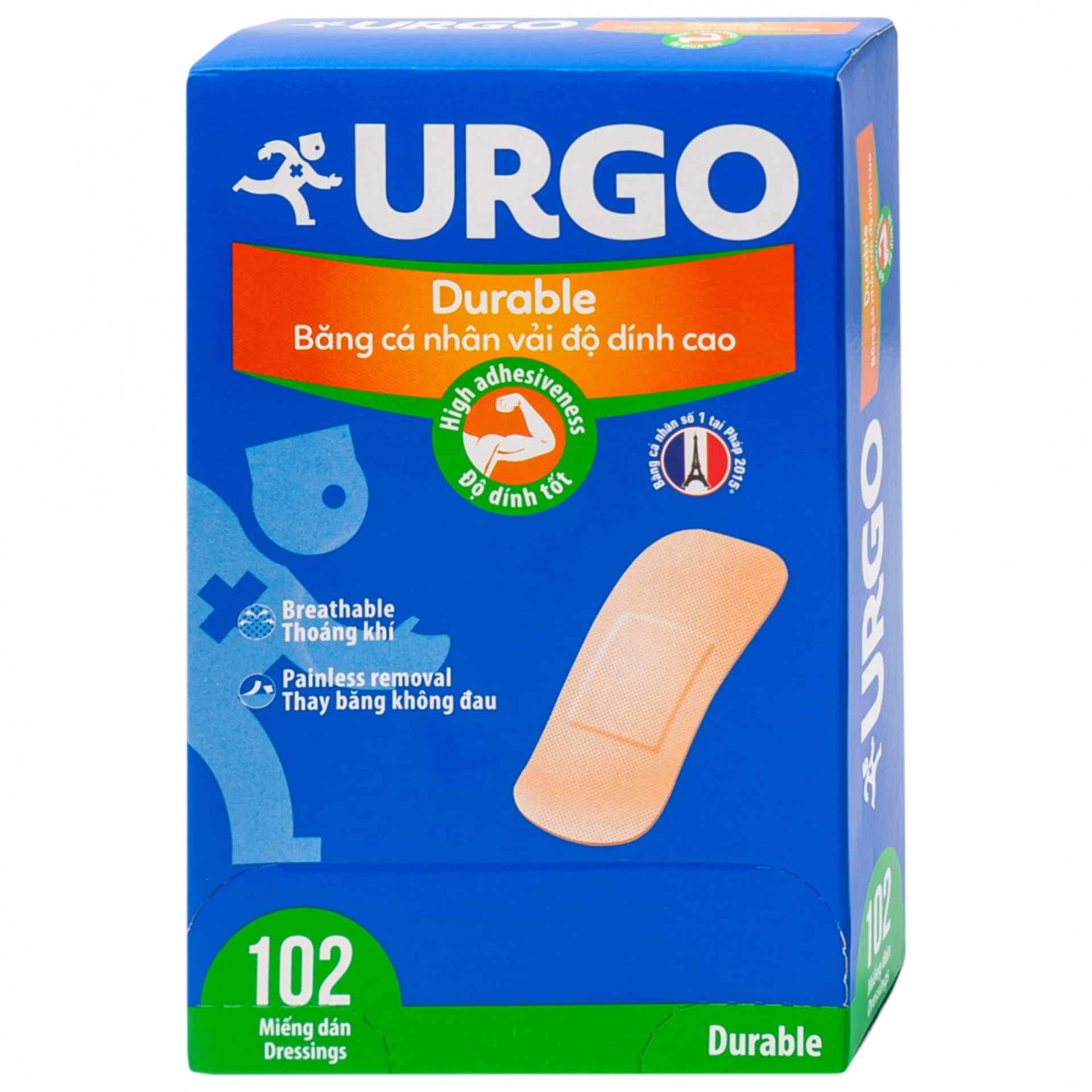 Băng Cá Nhân Urgo Durable 1 Hộp