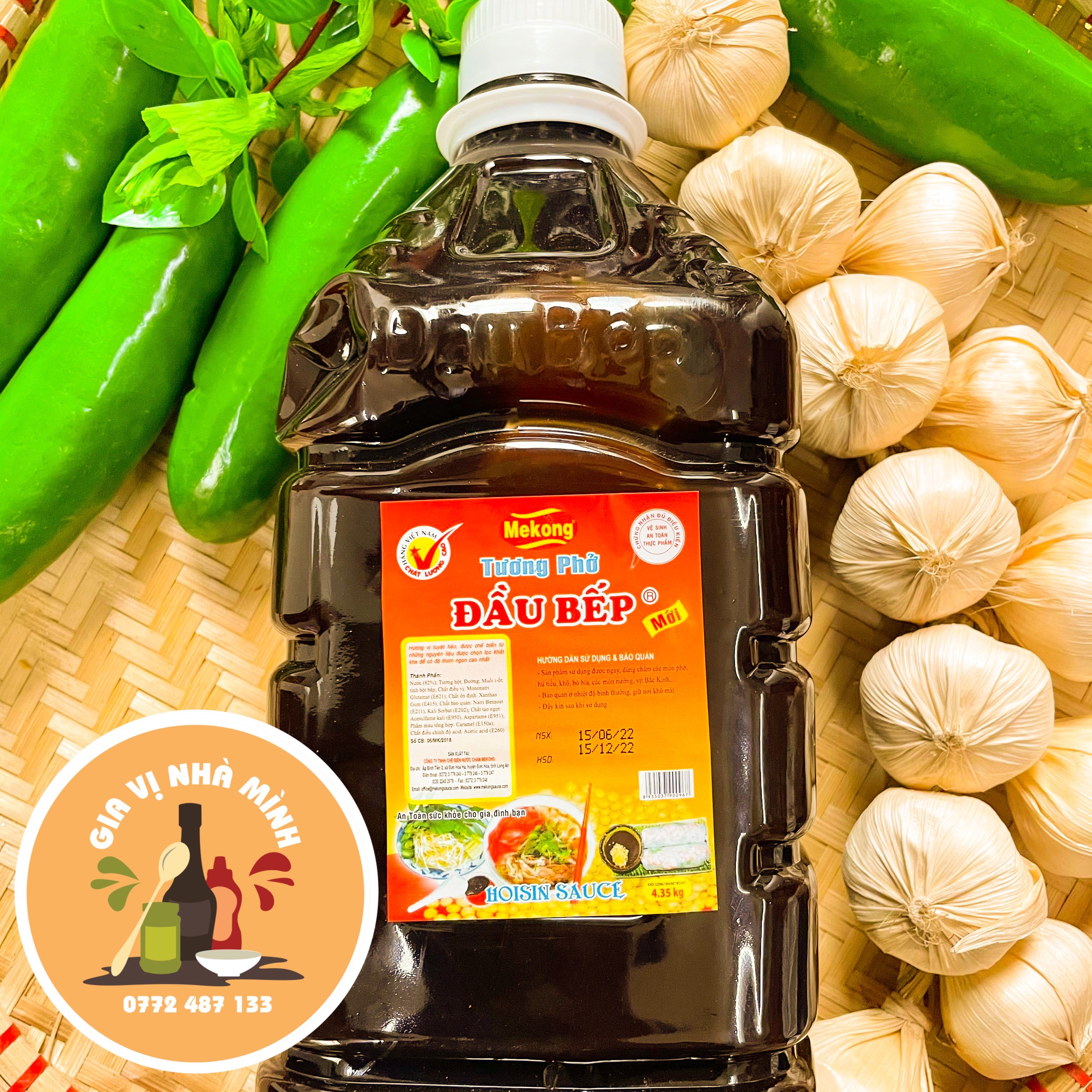 Tương đen phở đầu bếp- trọng lượng 4,5lít
