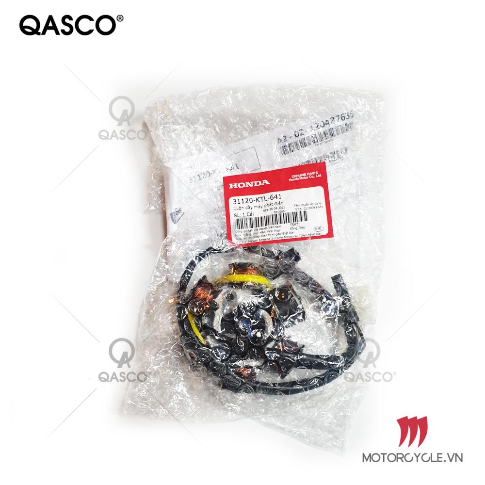 Cuộn dây máy phát điện HONDA WAVE ALPHA / RS / RSX / S (31120KTL641) QASCO