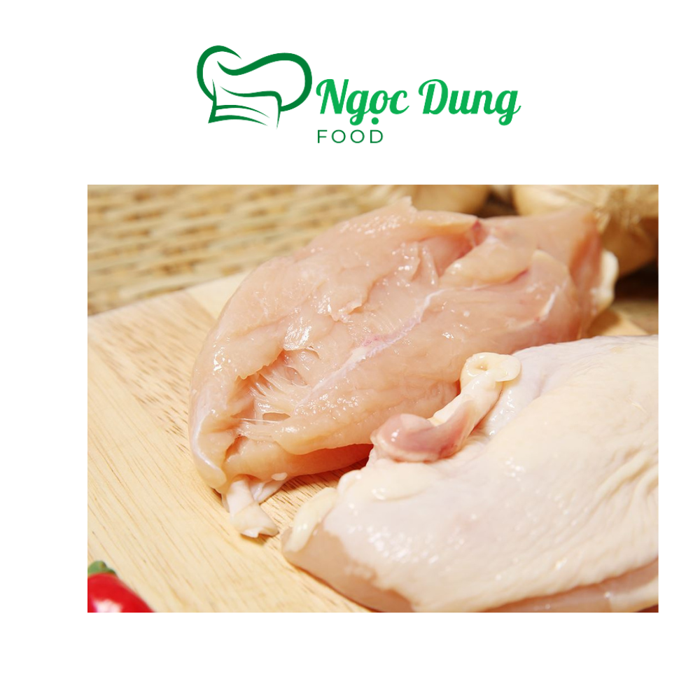 Ức gà tươi phi lê hộp 400g (giao hỏa tốc TPHCM)