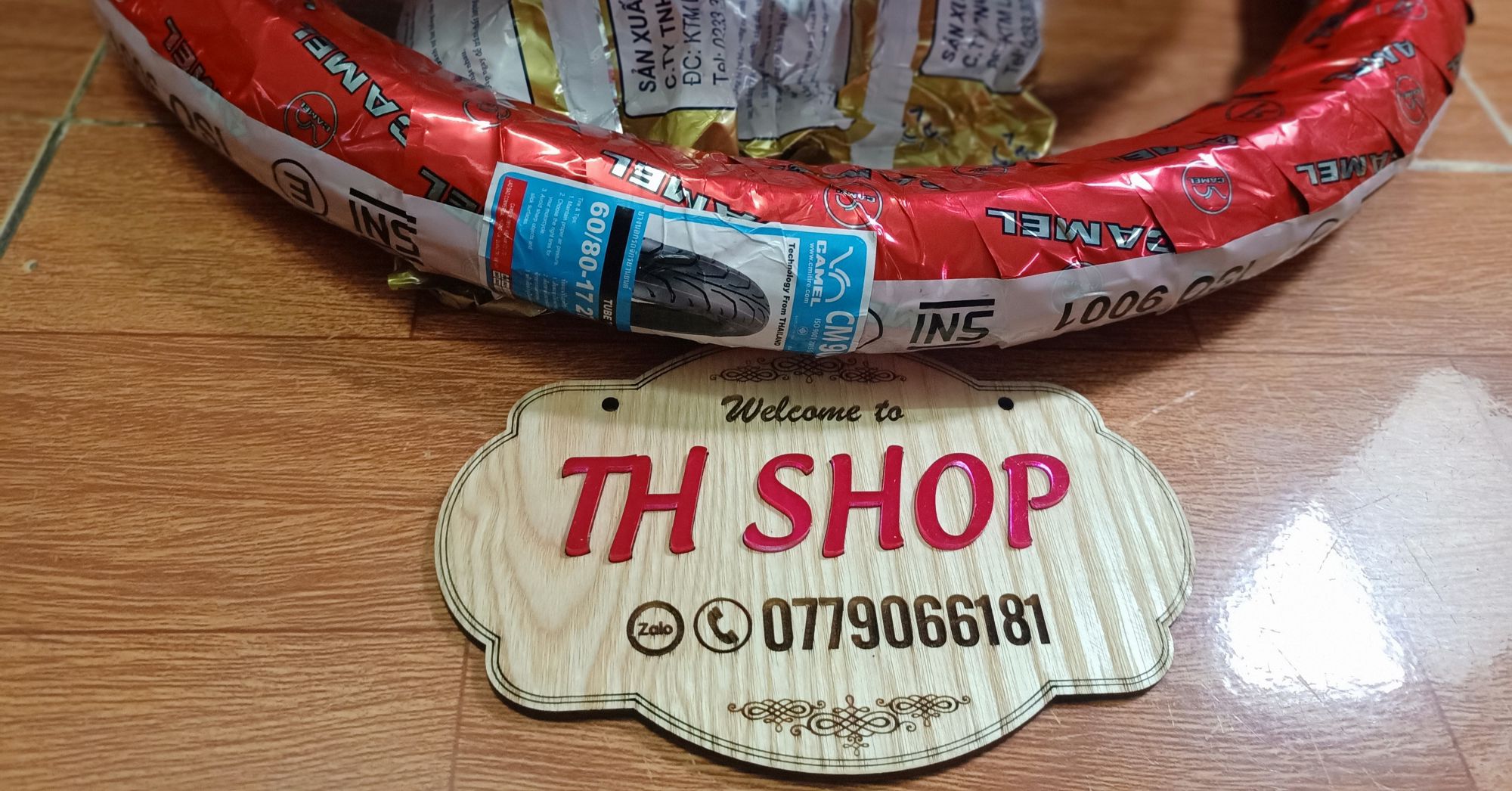 1 CÁI VỎ CAMEL THÁI LAN SIZE 60 KÈM RUỘT GẮN VỪA CÁC DÒNG XE MÁY SẢN PHẨM MỚI Y NHƯ HÌNH ẢNH