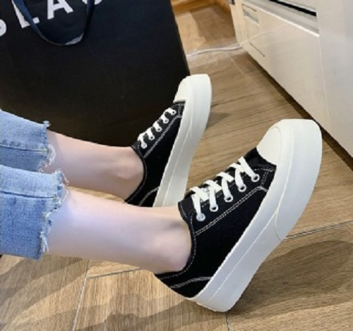 Giày Độn Đế Trơn Cao 4-5 cm