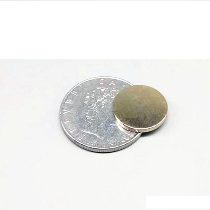 Nam châm viên 14x1mm loại nam châm đất hiếm từ tính siêu mạnh (set 10 viên )