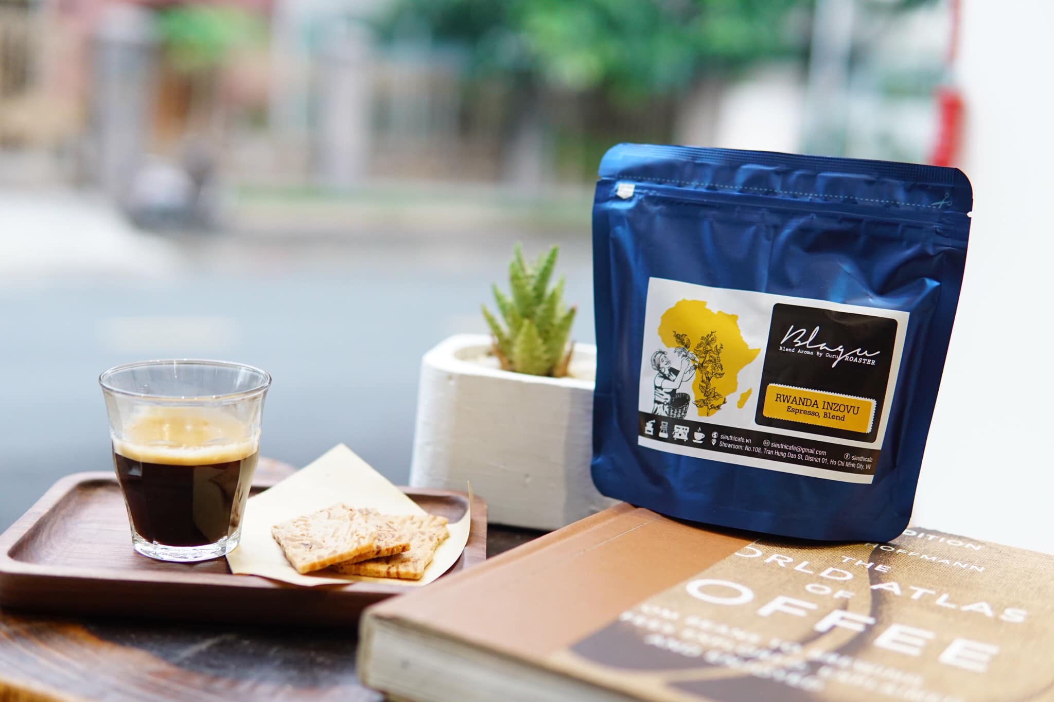 [HCM]CÀ PHÊ BLAGU HẠT RANG RWANDA INZOVU MEDIUM ROAST 300G