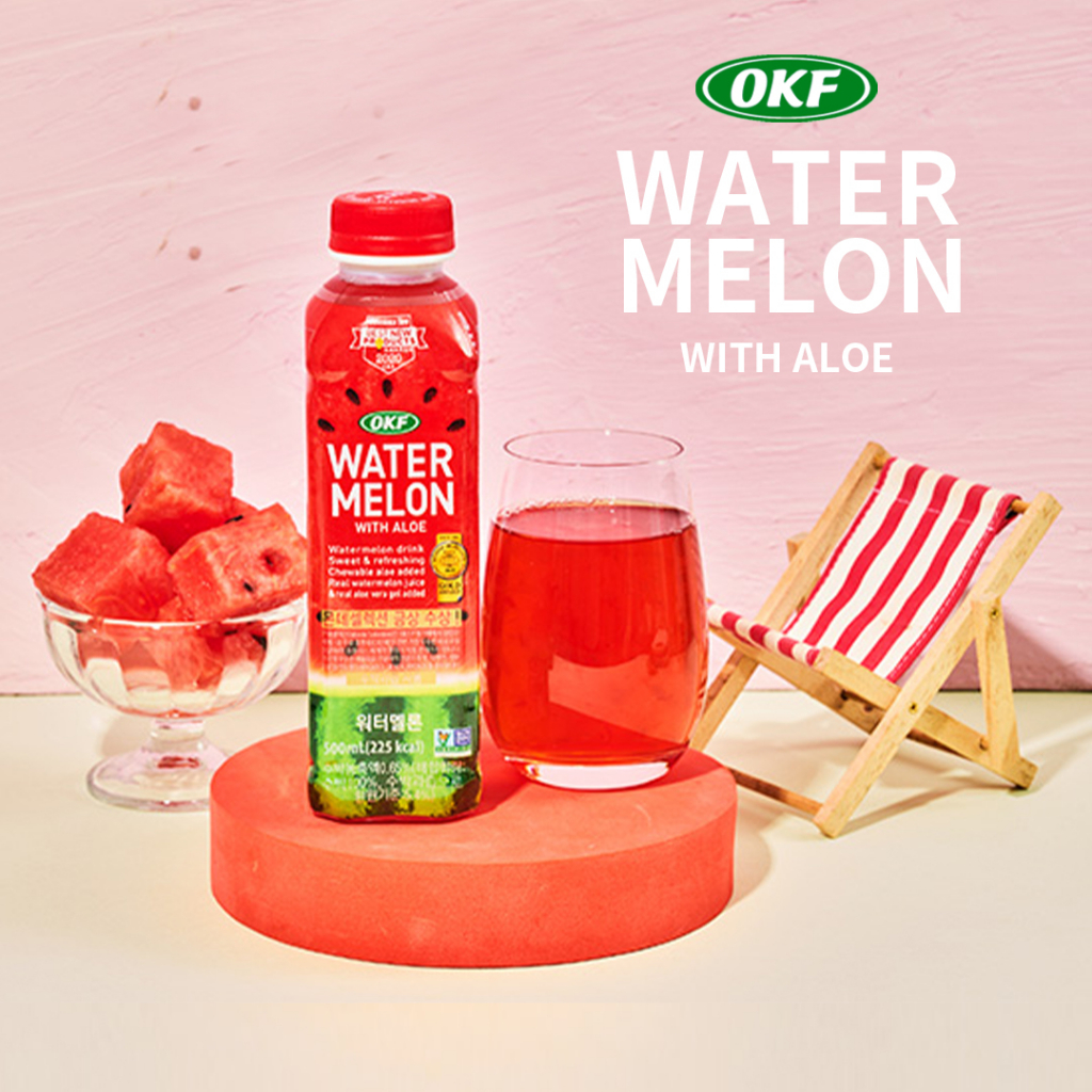 OKF Aloe Vera watermelon juice 500ml