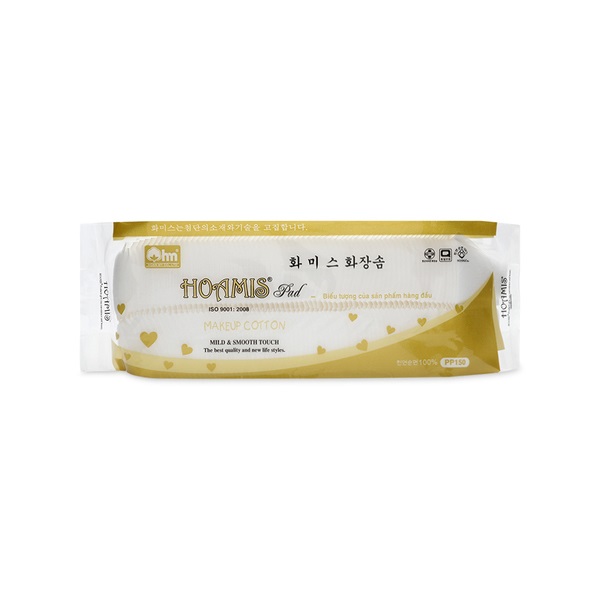 Bông tẩy trang Hoamis 100 miếng