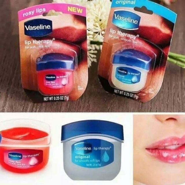 SON DƯỠNG HỒNG MÔI VASELIN ( Màu hồng )