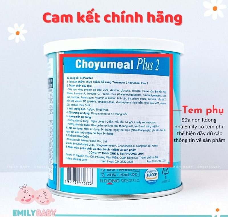 Sữa non ILDONG Hàn Quốc