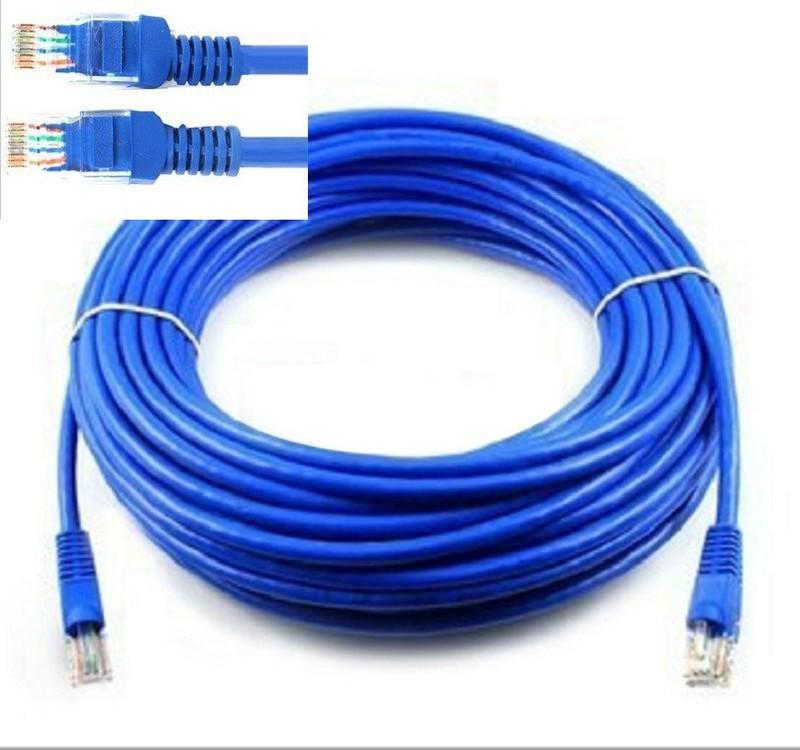 Cáp mạng internet/mạng LAN Cat 5E 8m, 2 đầu bấm sẵn (TD)