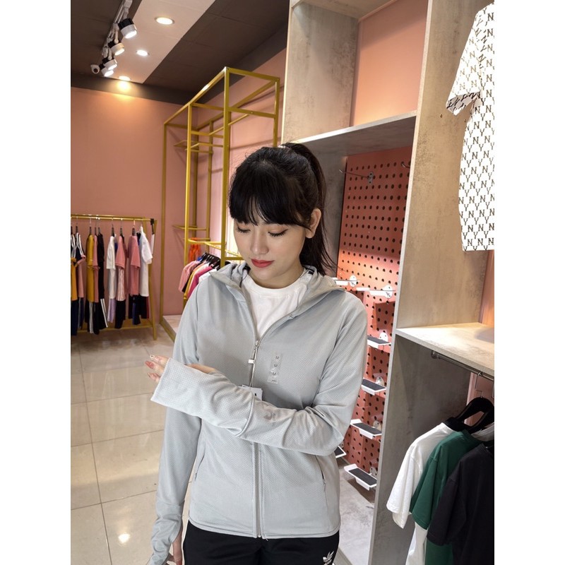 Áo chống nắng GU túi ZIP - Chất thun lanh dạng HẠT