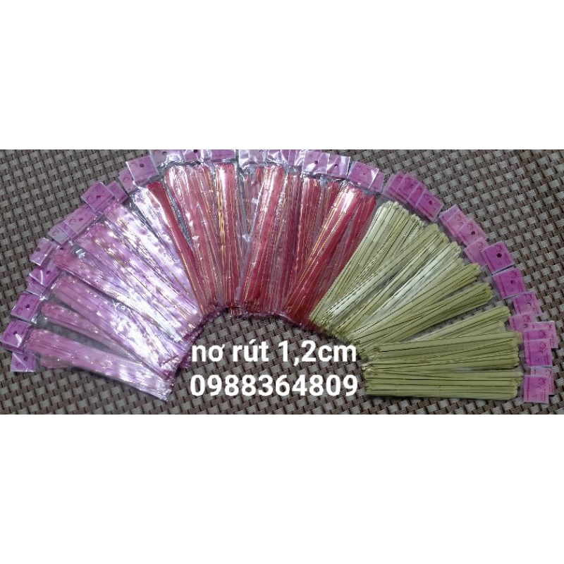 nơ rút 1,2cm( 1set 10 cái)
