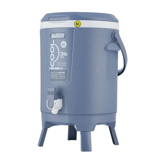 Bình đá xcool 7 lít duy tân 23.5 x 22 x 29 cm - thùng đá thùng đá 7 lít giữ nhiệt có van xả