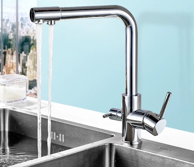 Vòi rửa bát 3 đường nước sus 304o cao cấp 626 | Lazada.vn