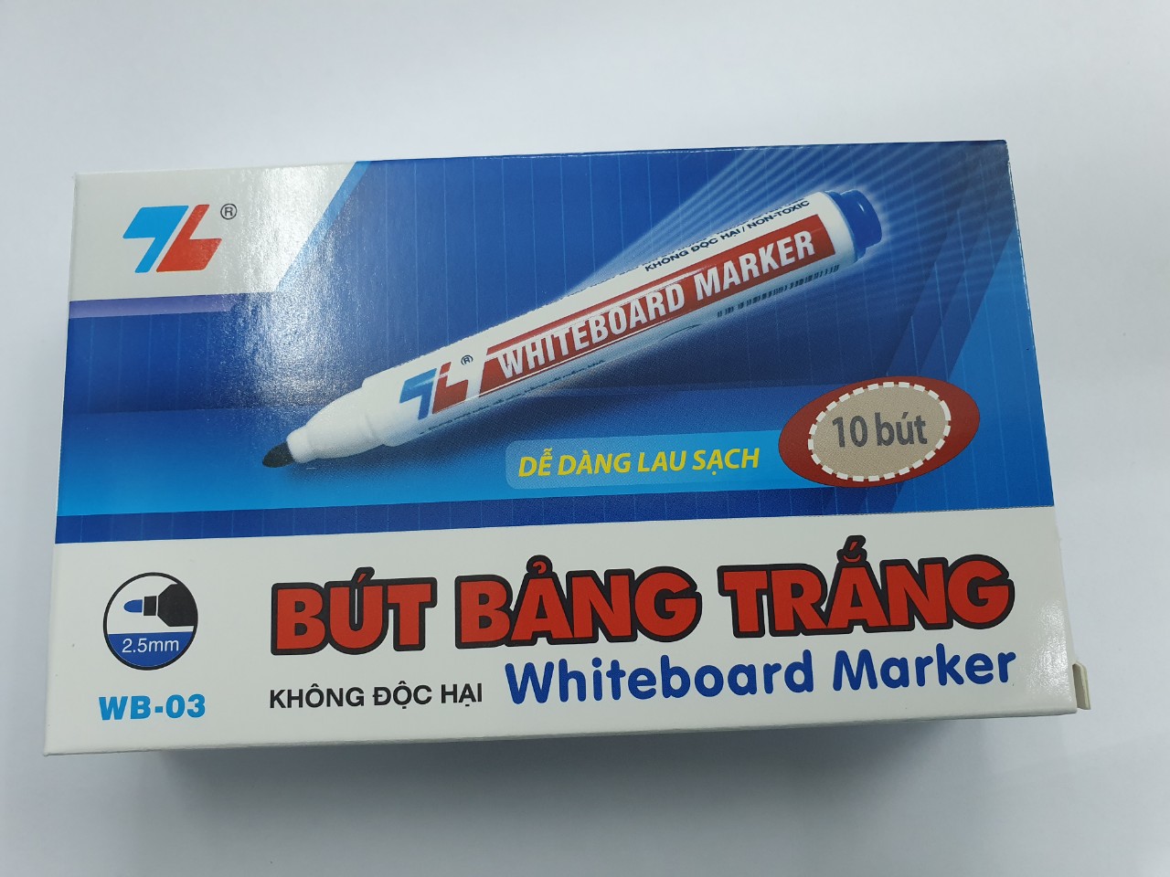 Bút lông bảng TL WB03 White Board Marker ̣̣̣̣̣( combo 5 bút )