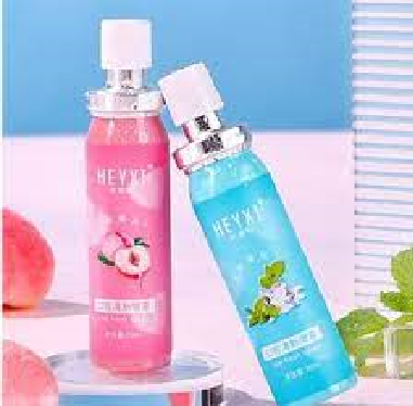 Xịt Thơm miệng Heyxi vị đào và bạc hà Thơm Mát