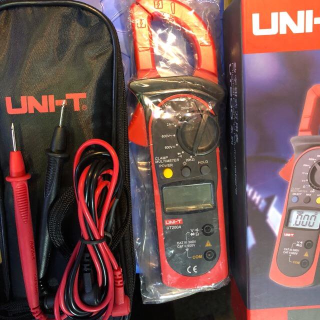 Đồng hồ đo ampe kìm kẹp dòng uni-t ut200a