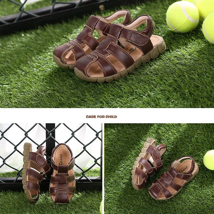 [SKM] Dép sandal rọ chíp chíp đế mềm cho bé trai 20911
