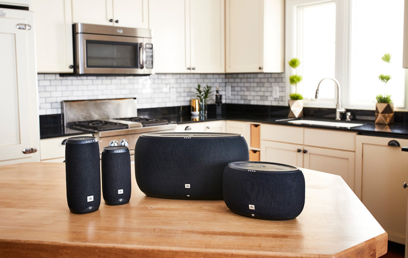 [HCM]Loa thông minh  JBL LINK 500 (Đen) Hỗ trợ Google Assistant (Trung tâm điều khiền nhà thông minh)