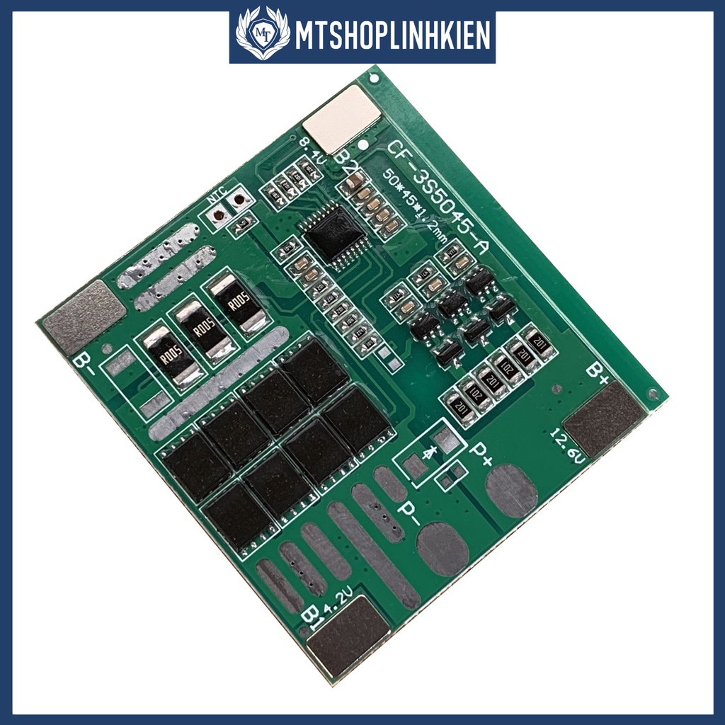 Bảng mạch 3s/4s 30a 40a 60a - mạch cân bằng bảo vệ pin lithium 18650